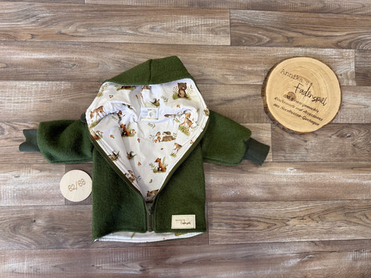 Wollwalkjacke