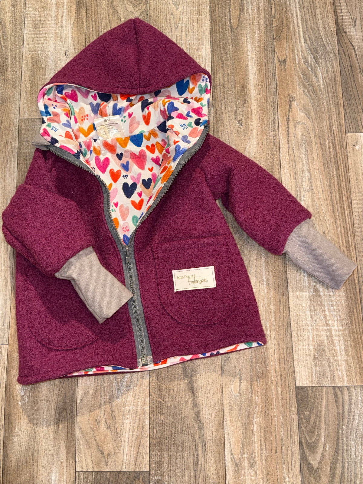 Wollwalkjacke 74/80