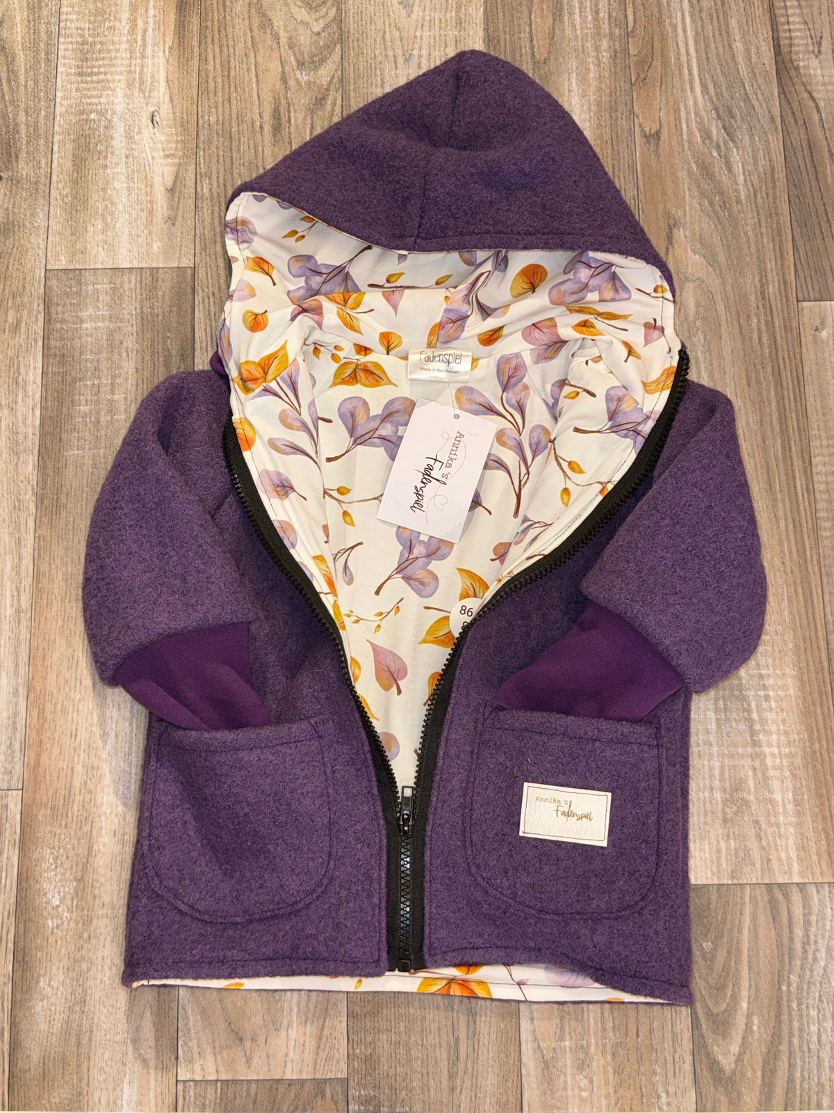 Wollwalkjacke 86/ 92