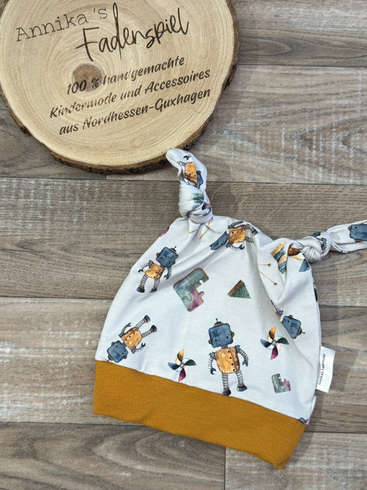 Knotenmütze 2 Knoten 42-47cm Kopfumfang